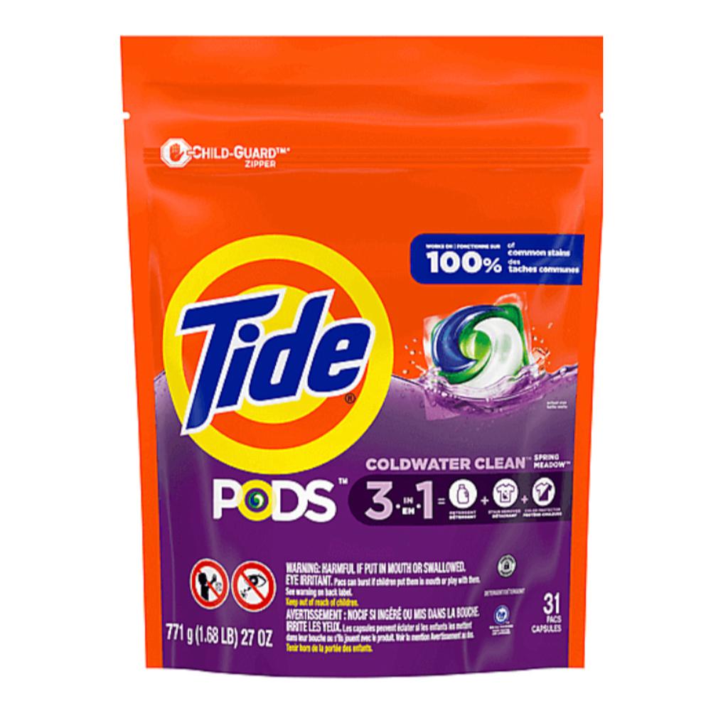 DETERGENTE TIDE PODS CAPSULA 3 EN 1  770GRS. 1