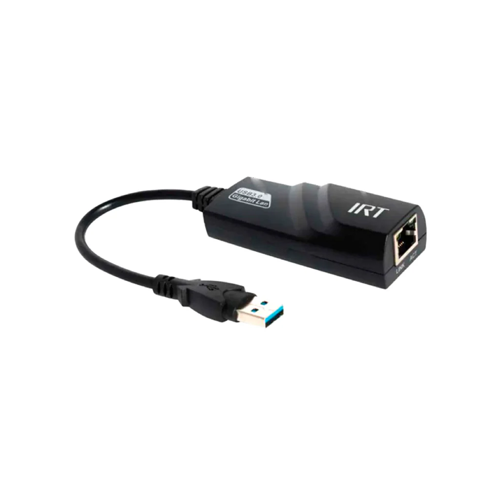 ADAPTADOR IRT USB 3.0 A RJ45 GIGABIT 1