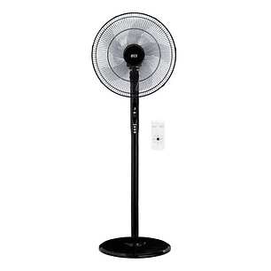 VENTILADOR 16'' IRT DE PIE 50 WATTS C/CONTROL REMOTO NEGRO VENTP1603N