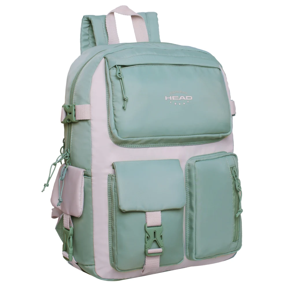MOCHILA HEAD ESCALADE COLOR BLOCK MENTA 28 LTS 1