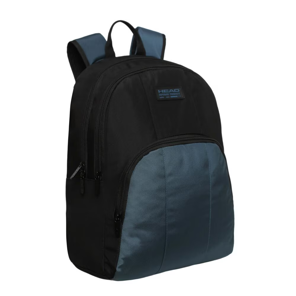 MOCHILA HEAD CHIRON NEGRO AZUL 26 LTS 1