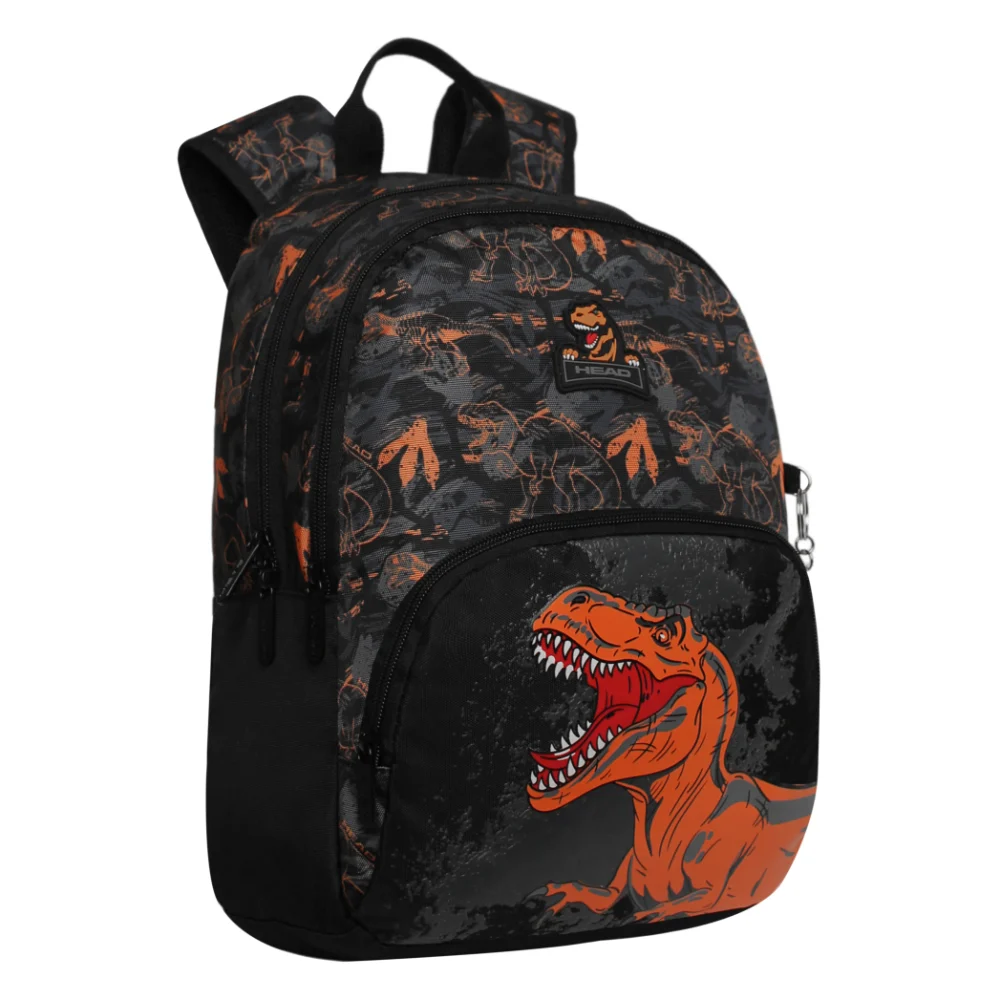 MOCHILA HEAD GUM CAMO DINO NARANJO 17 LTS 1