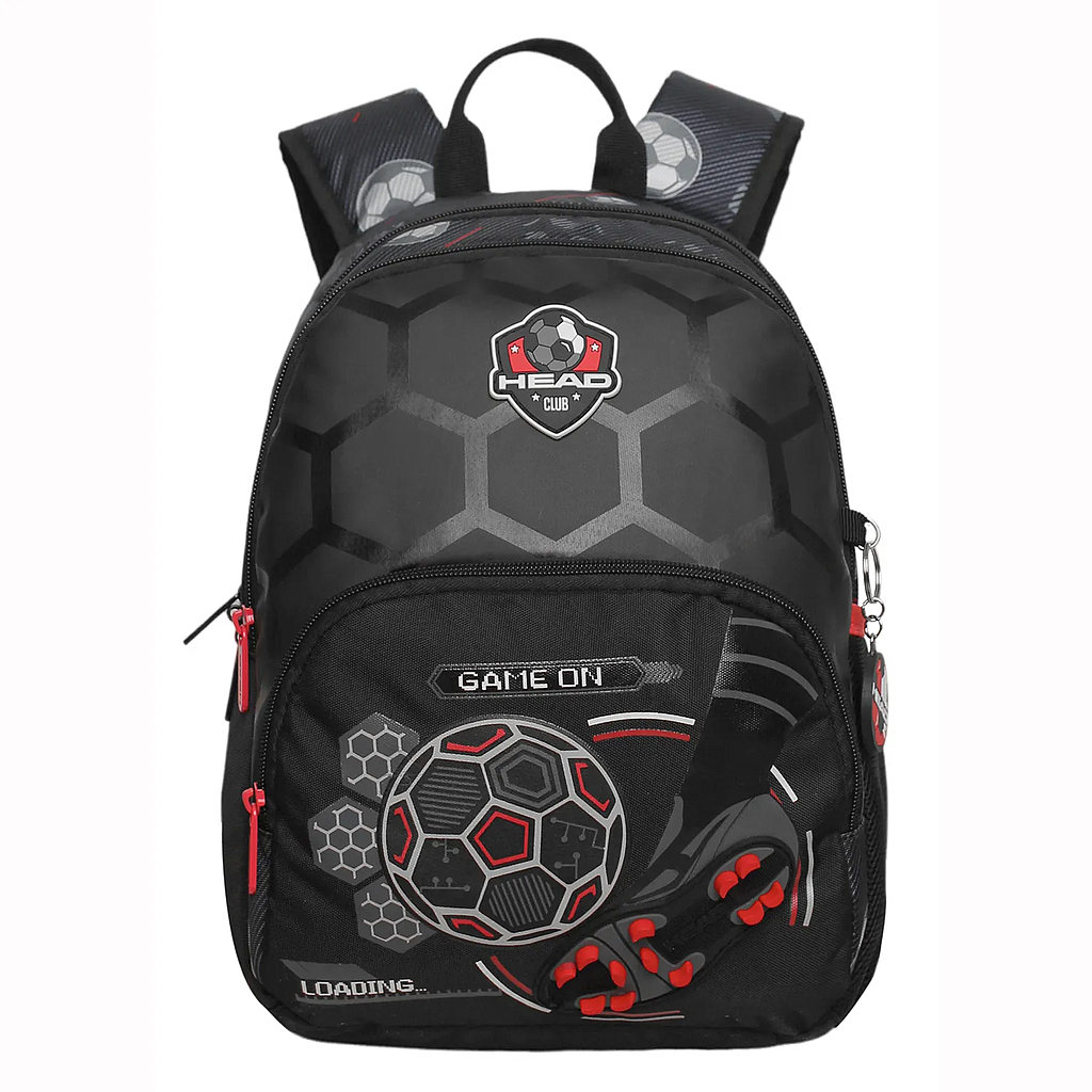 MOCHILA HEAD GUM FUTBOL NEGRO 17 LTS 1