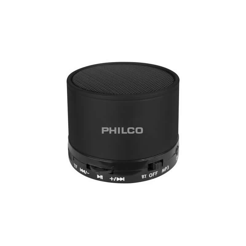PARLANTE PORTATIL PHILCO P295N USB/FM/BT/MICRO SD NEGRO 1