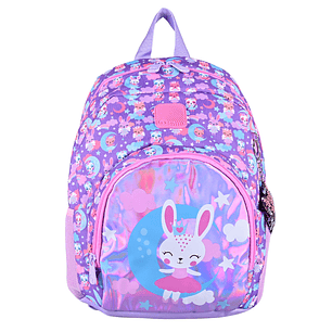 MOCHILA TORRE DENIT LAVENDER DREAM 17LTS.