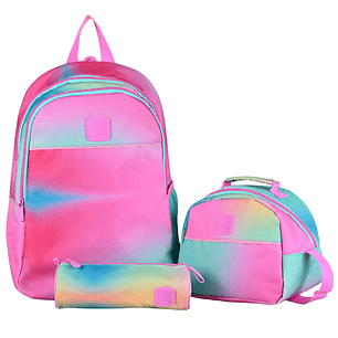 MOCHILA TORRE GREAT PACK GRADIENT IN GREEN 25LTS.