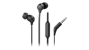 AUDIFONOS MOTOROLA EARBUDS 3-S C/MICROFONO NEGRO 1