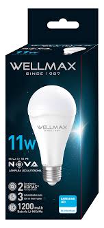 AMPOLLETA LED EMERGENCIA WELLMAX 11W LUZ FRIA SUPER NOVA 1