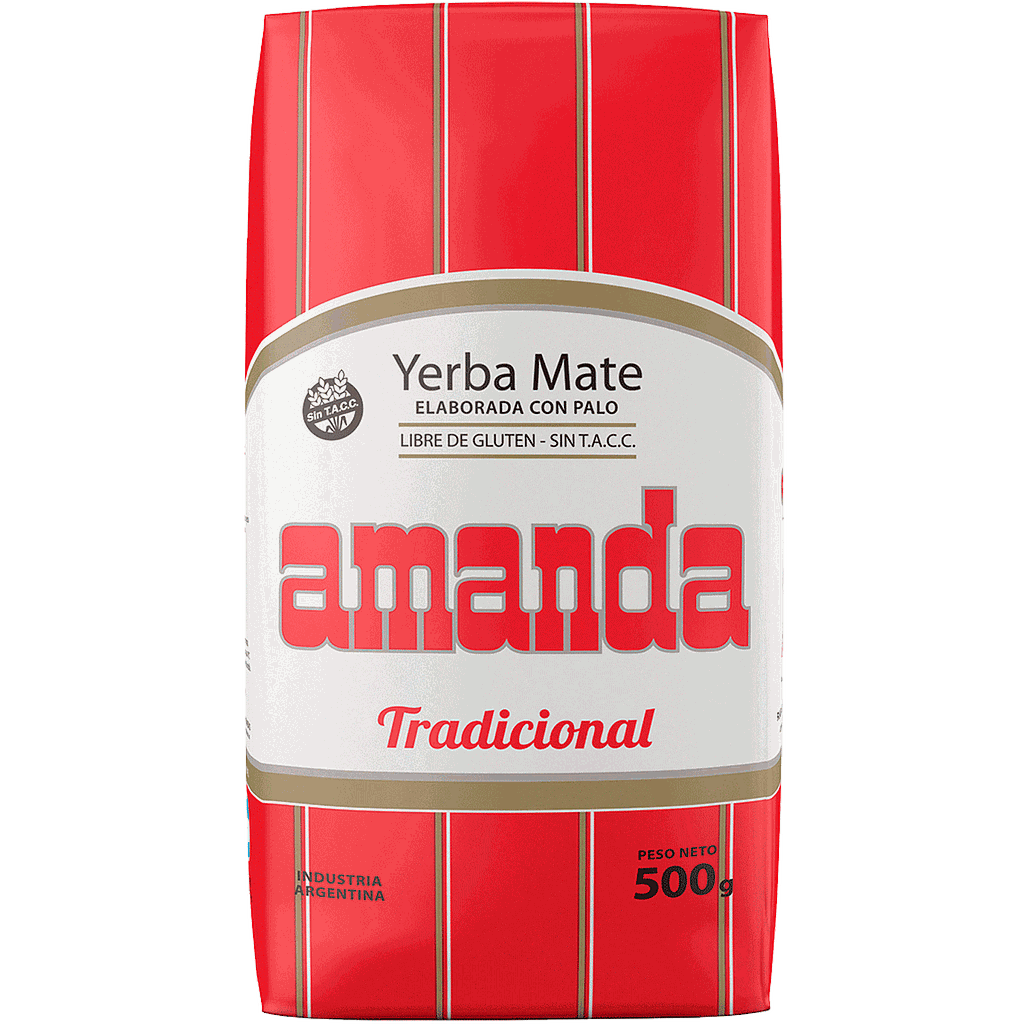 YERBA MATE AMANDA TRADICIONAL 500GRS. 1