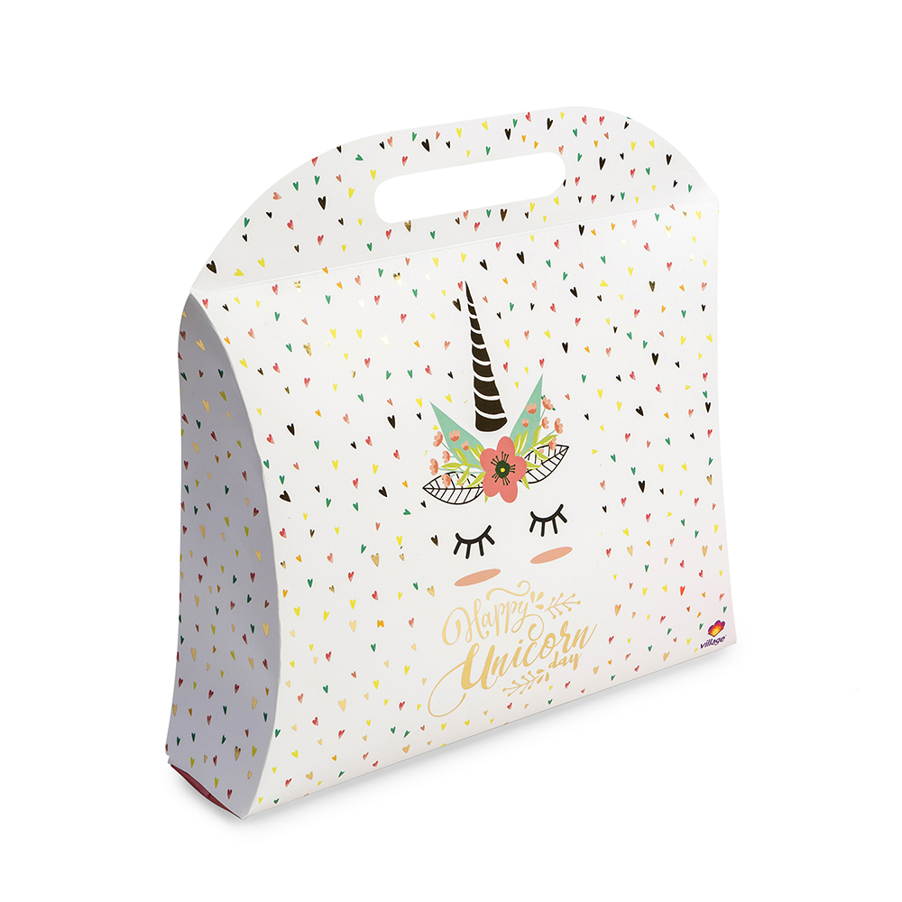 CAJA DE REGALO PLEGABLE CURVA FOLIA VILLAGE 1