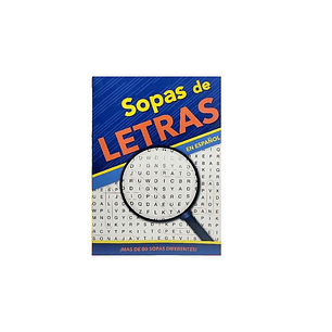 LIBRO SOPA DE LETRAS VISION ST. EN ESPAÑOL (3015-1)
