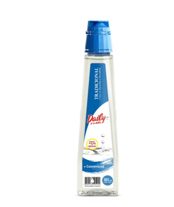 ENDULZANTE LIQUIDO DAILY TRADICIONAL CONVENIENTE 180ml 1