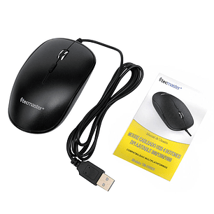 MOUSE OPTICO TECMASTER ALAMBRICO TM-100553