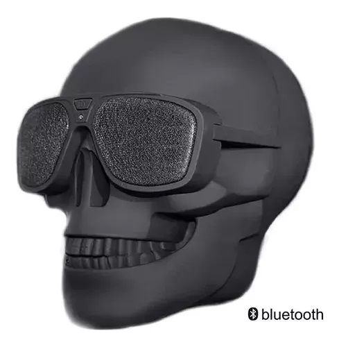 PARLANTE CALAVERA BT/MICROSD NEGRO 1