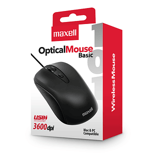 MOUSE MAXELL INALAMBRICO DUAL DONGLE MOWL 350 NEGRO