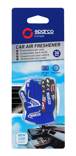 AROMA AUTOMOVIL GUANTE NEW CAR SPARCO  1