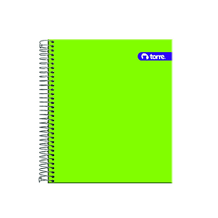 CUADERNO TORRE BOOK 1/2 OFICIO 7mm 100 Hjs OFFICE 