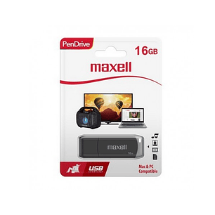 PENDRIVE MAXELL SIL 16GB GRIS