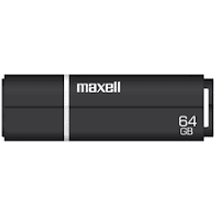 PENDRIVE MAXELL SIL 64 GB NEGRO