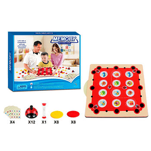 JUEGO MEMORICE INTERCAMBIABLE C/TIEMPO 4+ #1097(BAS268)