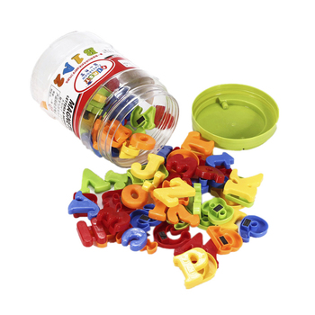 LETRAS Y NUMEROS MAGNETICOS FIRST CLASSROOM 45PCS. 3+ (BAS233)   1