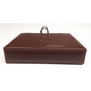 PORTATACO CALENDARIO DB CUERO BURDEO