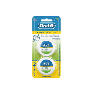 PACK SEDA DENTAL ORAL-B ESSENTIAL FLOSS 2X25MTS.