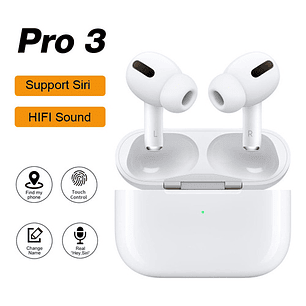 AUDIFONOS BLUETOOTH 5.0 TECMASTER HI-FI AIRPRO C/MIC BLANCOS