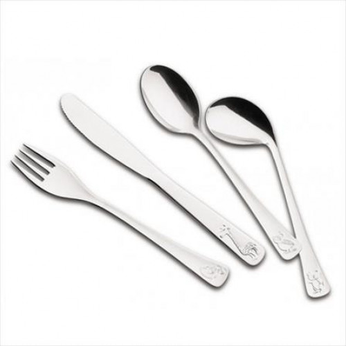 JUEGO DE CUBIERTOS PARA NIÑOS TRAMONTINA 4 PIEZAS 1