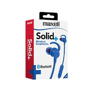 AUDIFONOS MAXELL SOLID WIRELESS EB-BT100 AZUL