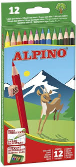 LAPICES DE COLORES ALPINO 12 COLORES 1