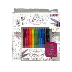 PACK INICIACION AL LETTERING ALPINO COLOR EXPERIENCE