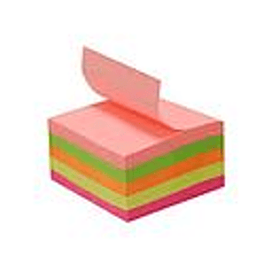 TACO NOTES CUBO KORES 76 X 76 5 COLORES 500 hjs. (N3500)