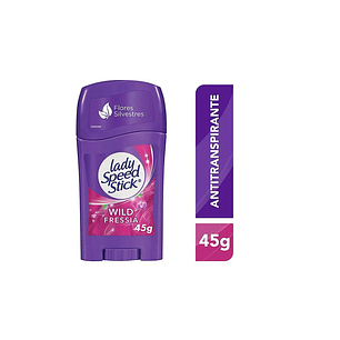 DESODORANTE BARRA LADY SPEED STICK INVISIBLE WILD FREESIA 45GRS.