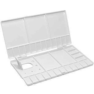 PALETA DE ACUARELA C/TAPA ARTEL 26 X 13 CMS.