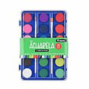 ESTUCHE ACUARELAS TORRE 18 COLORES