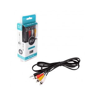 CABLE IRT AUX 3.5MM A 3 RCA 3M AUX3RCA02