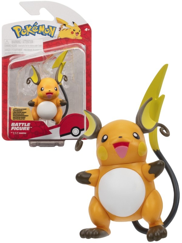 POKEMON FIGURAS DE BATALLA RAICHU +4a.(PKW4058) 1