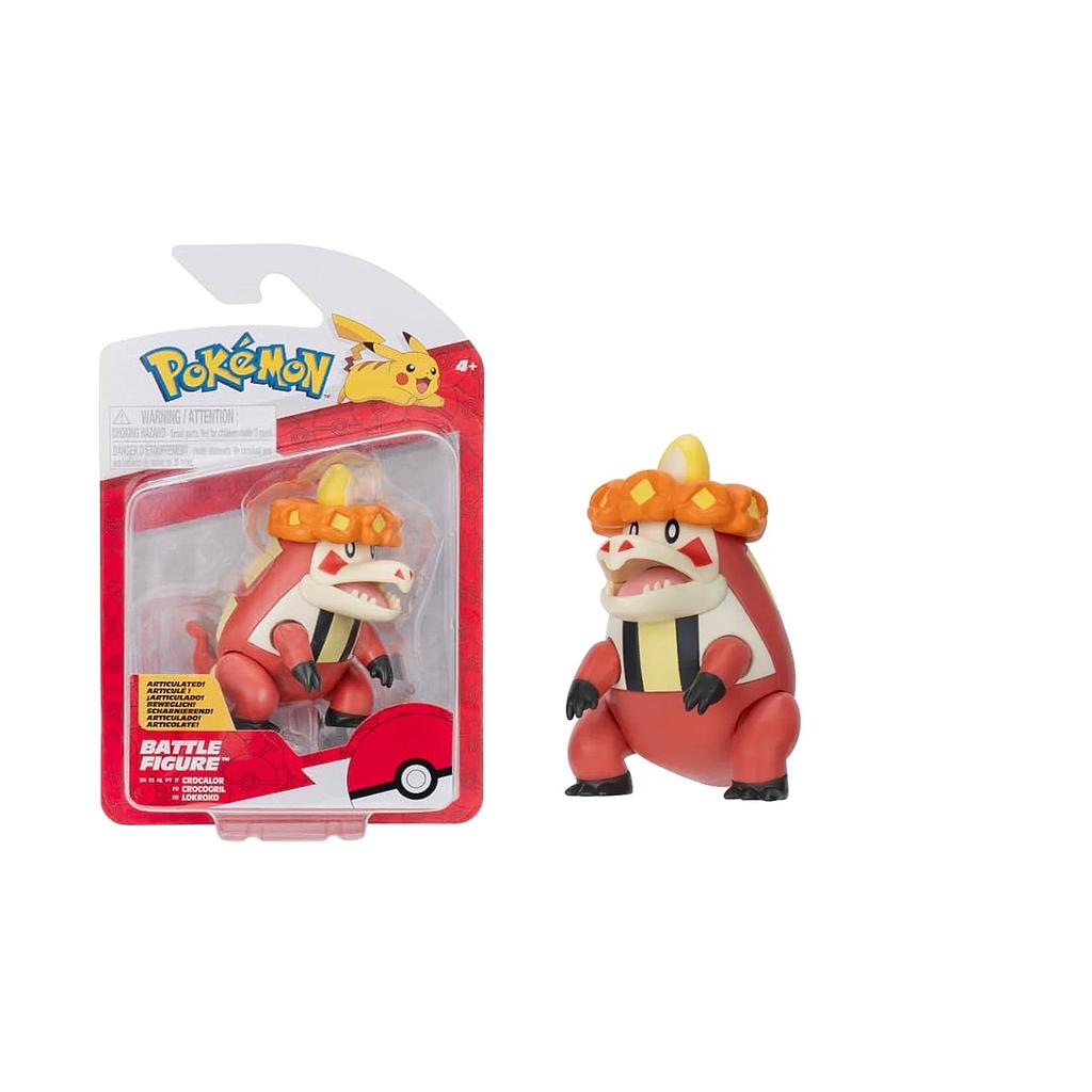 POKEMON FIGURAS DE BATALLA CROCALOR +4a.(PKW4056) 1
