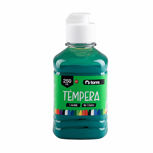 TEMPERA TORRE 250 ml VERDE (CM)