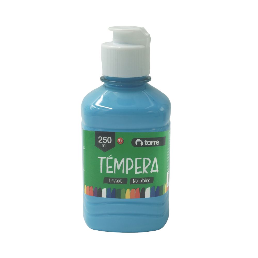 TEMPERA TORRE 250 ml CELESTE (CM) 1