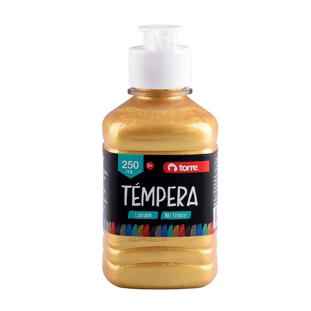 TEMPERA TORRE 250 ml DORADO (CM) 1