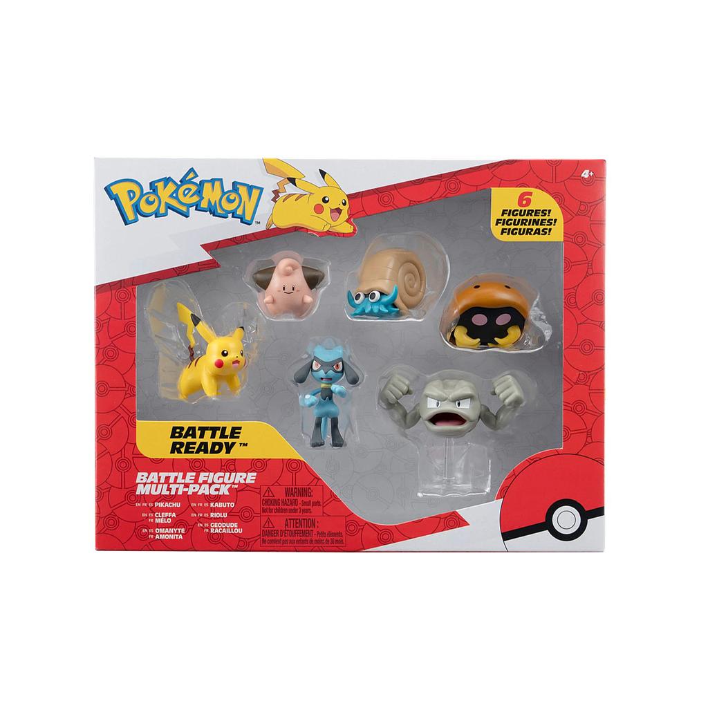 POKEMON FIGURAS DE BATALLA 6 MULTIPACK +4a.(PKW3613) 1