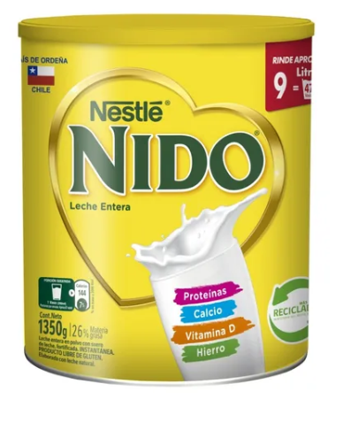 LECHE NIDO ENTERA INSTANTANEA 1350Grs 1