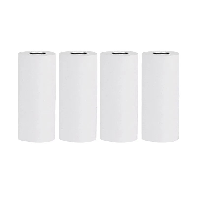 ETIQUETA AUTOADHESIVA EN ROLLO BLANCA-4 UNIDADES 1