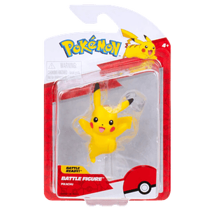 POKEMON PACK 1 FIGURA PIKACHU +4a.(PKW3477)