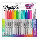 MARCADORES SHARPIE FINO GLAM POP 12 COLORES 1