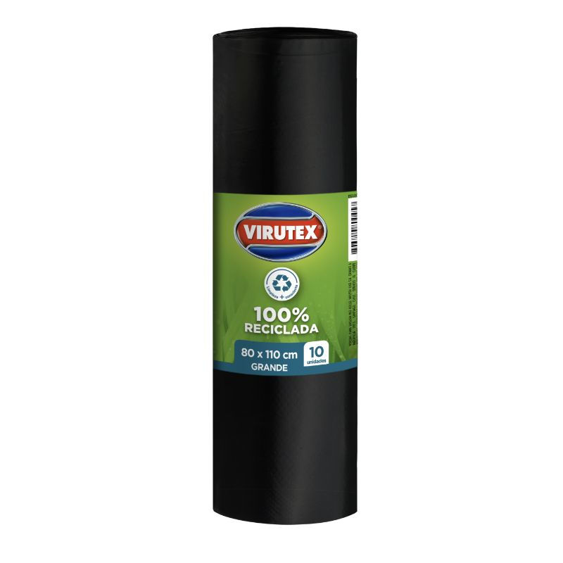 BOLSA BASURA VIRUTEX 80 X 110 CLASICA ROLLO (10 unidades) 1