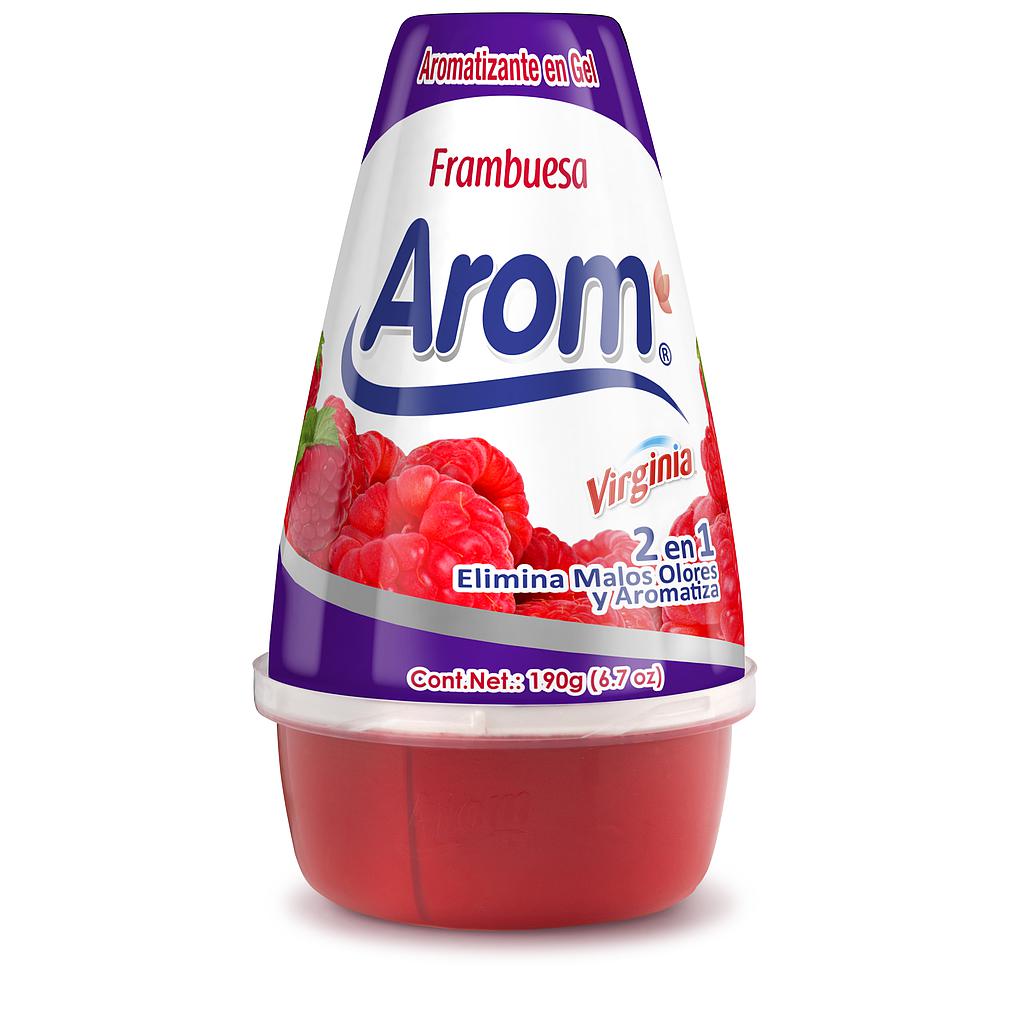 CONO GEL AROMATIZANTE VIRGINIA 190 GRS. FRAMBUESA 1