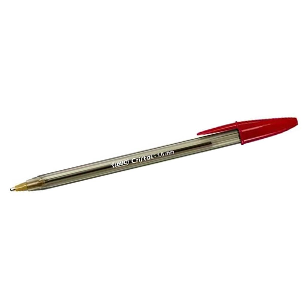 LAPIZ BIC CRISTAL BOLD 1.6 ROJO ( CM ) 1